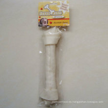 Dog Treats 10 &quot;-10.5&quot; Blanco Blanqueado Knot hueso perro mastica